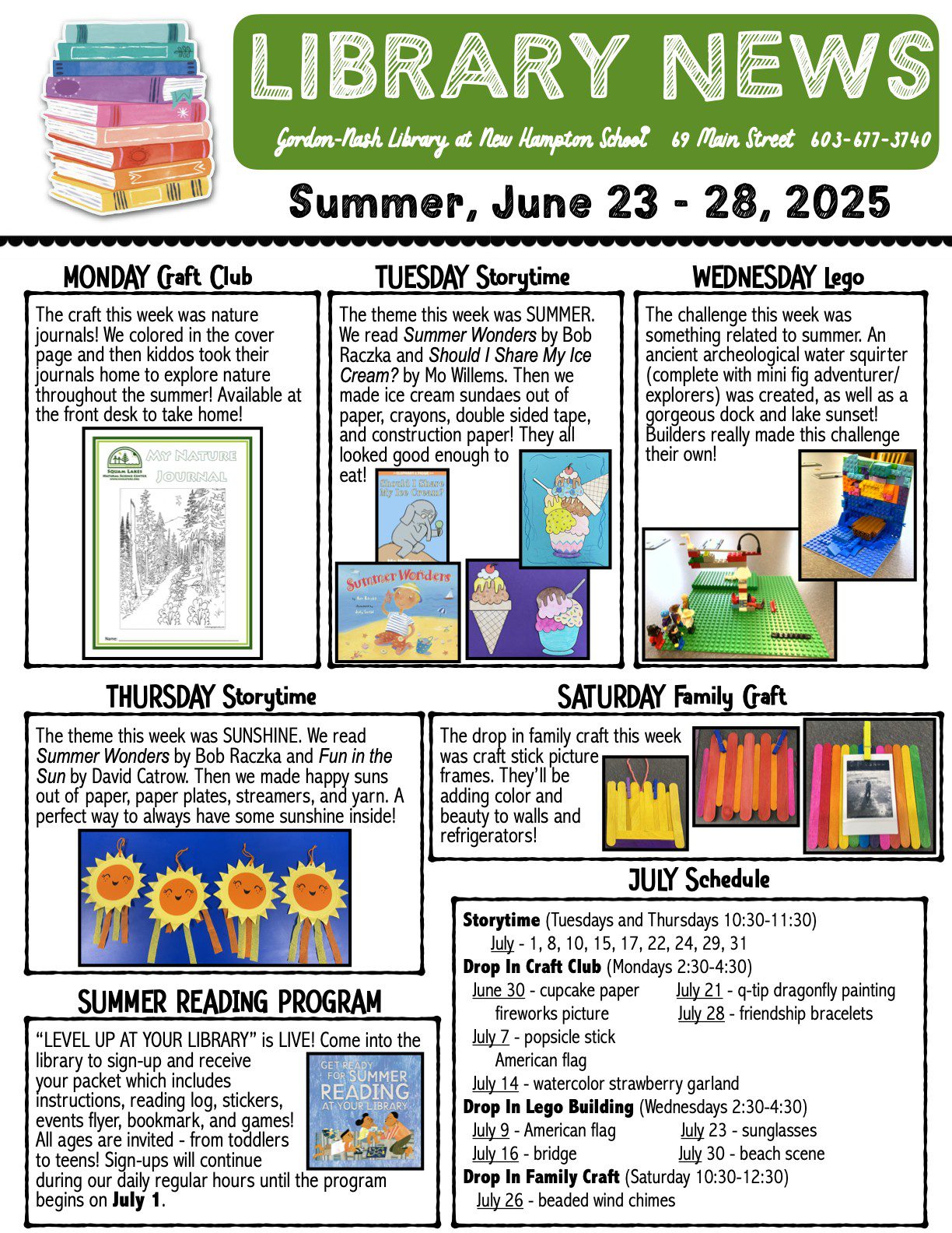 June 23-28 Newsletter